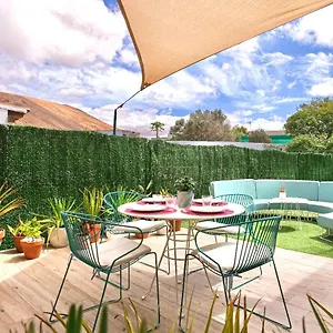 Casa Mimar - Moderna, Jardín Y Wifi Fibra 1 Gb, Ideal Vacaciones Y Teletrabajo Сasa de vacaciones La Oliva